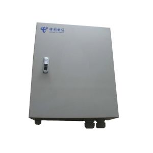 Grey 64 Cores Fiber Optic Joint Box , Network Distribution Box Easy Operation