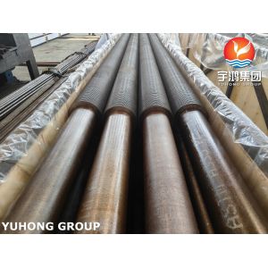 ASTM A335 P22 Alloy Steel Seamless Tube With 11-13CR HFW Fin Tube For Convection