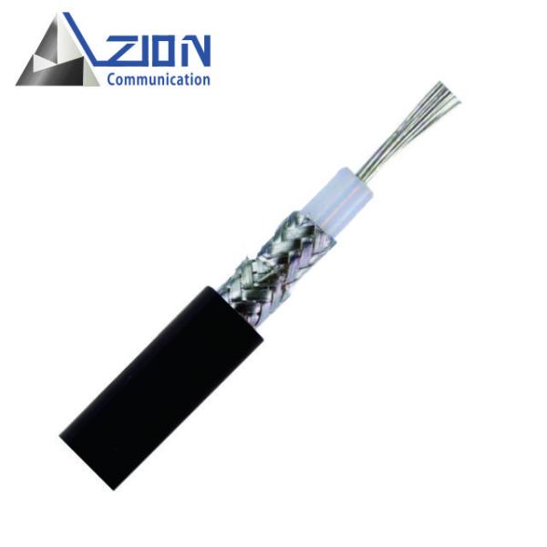 Quality RG214 Coaxial Cable Stranded Silver Plated Copper with Double SPC Braid 50 Ohm wholesale