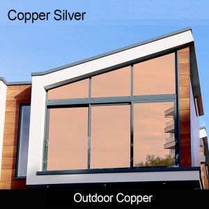 High Insulation Building Window Tint Film House Decoration One Way Mirror