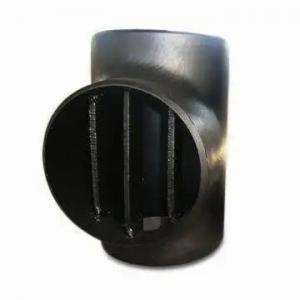 Cheap Carbon Steel Pipe Fittings Steel Barred Equal Tee Butt Welded Barred Tee ASME B16.9 for sale