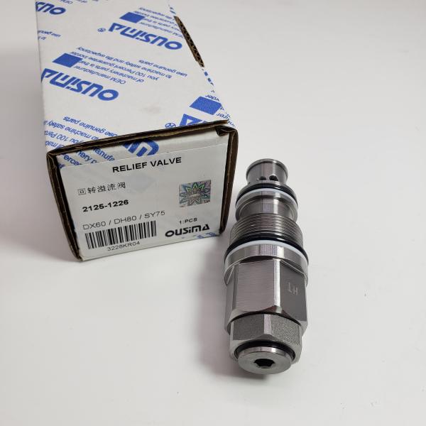Relief Valve 2125-1226 For DOOSAN DH220-5 DH225-7 R225-7 HD820