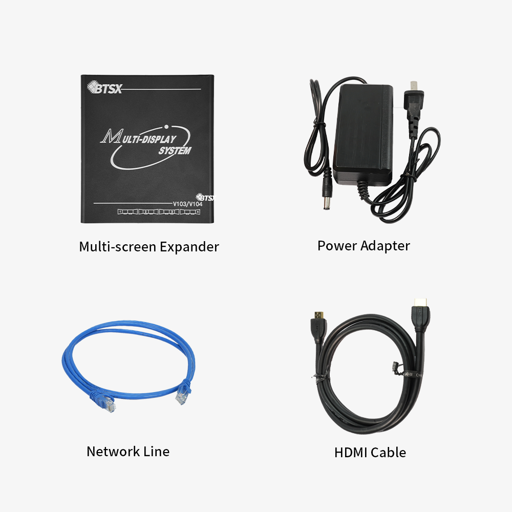 Cheap 1 Input 4 Output Video Wall Controller for Single Source to Four Displays for sale