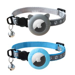 Adjustable AirTag Protective Pet Collar | Anti-Lost Tracker for Cats and Small
