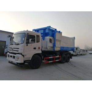 16 Ton Roll Off Waste Removal Trucks Collection Container Vehicle Dongfeng 12cbm
