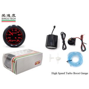 Auto Meter Turbo Boost Gauge 7 Color Turbo Sensor Kit Alumimum Material