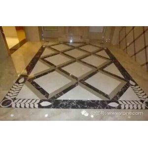 Marble Stone Polished of the Waterjet Patterns Flooring Tiles,Waterjet Tile
