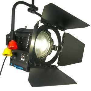 CRI 92 Film Lights 200W LED Fresnel Light Bi Color NO Fan for Professional