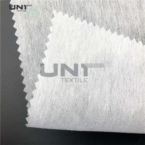 Quality Cost-effective Rolling Fusing Interlining Fabric Non Woven Interlining Double Dot Interlining For Garment Lamination wholesale
