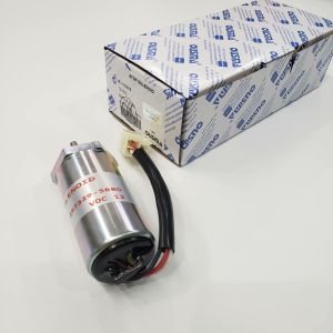 Cheap OUSIMA Fuel Shut Off Solenoid 897329-5680 12V For4LE2 EX55 6K75 Excavator Engine for sale