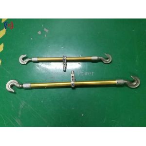 Dual Hook Aluminium Alloy Turnbuckle Power Transmission Line Stringing Tools