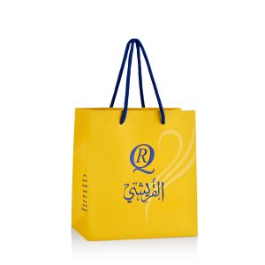 Garment Shopping Branded Paper Bags embossing Pantone Printing 190x120x210mm
