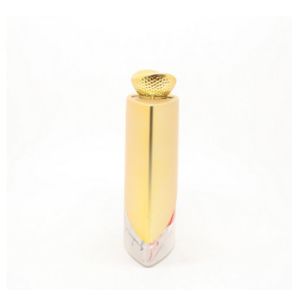Gold Luxurious Custom Glass Perfume Bottles Screen Printing Surface Handling
