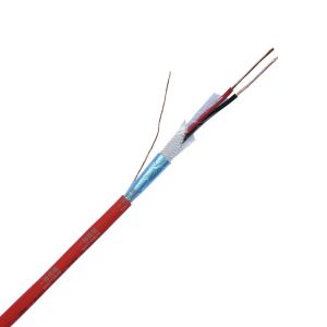 2 Cores PVC Jacket FPLR Fire Alarm Cable with Unscreened Copper Core