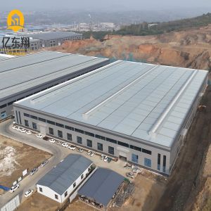 Prefab Steel Structure Factory with EPS Sandwich Panels