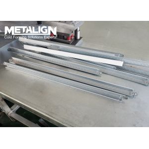 T Bar Drywall Roll Forming Machine With Protective Film And Hydraulic Punching