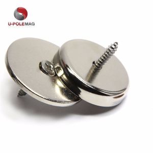Composite Neodymium Magnet Strong Neodymium Cup Magnets with M4 Threaded Male