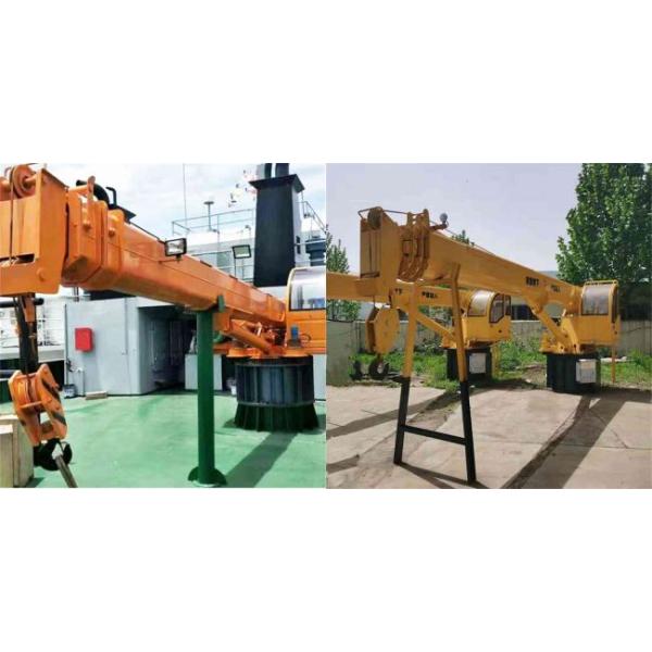 25t Hydraulic Mobile Harbour Crane Telescopic Boom Marine Deck Crane