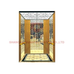 Marble Flooring Load 400kg 0.4m/S Passenger Elevator For Home Use