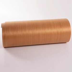 Decorative Teak Wood Veneer , Engineered Reconstituted Wood Veneer Sheet