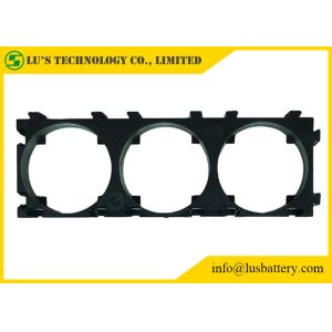 China 3pcs 1x3 18650 Battery Spacer Plastic Holder 3×1 Battery Cell Spacer/Holder a cylindrical battery spacer 21700 on sale