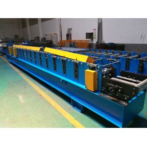 Seamless Half Round Gutter Roll Forming Machine With Side Panel Structure