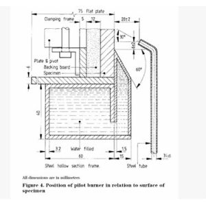BS476-7 Fire Testing Equipment Building Material Flame Surface Spread Classifica