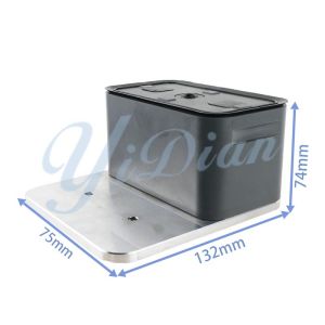 AS24M00421 CNC Vacuum Cups 132*75*74mm Biesse CNC Suction Cups Grey Vac Pods