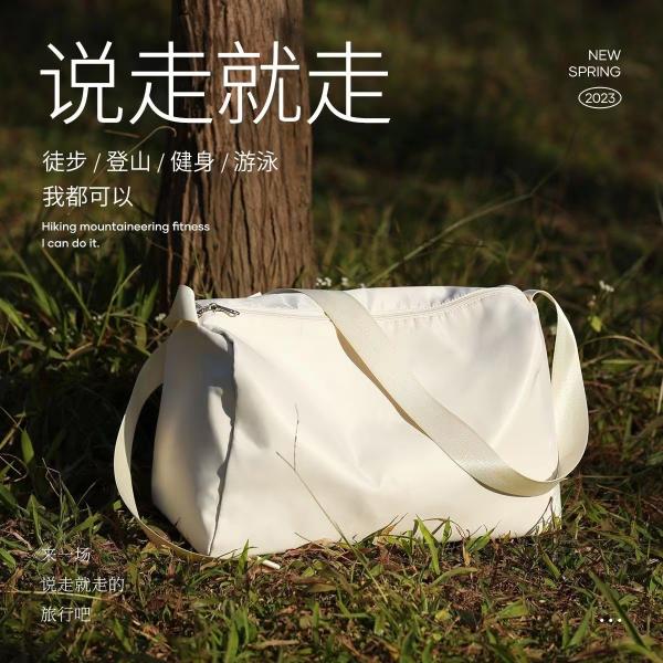 Quality SPRING NEW CROSS-BORDER WATERPROOF LARGE CAPACITY DRY AND WET SEPARATION TRAVEL BAG LEISURE STORAGE YOGA SWIMMING FITNES wholesale