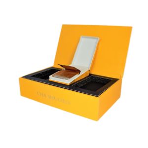 Tea Food Packing Boxes With EPE Foam Laminate Cardboard FSC ISO9001 ROHS