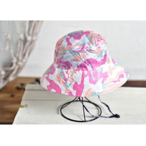 Camouflage Printing Custom Personalized Hats Nylon Fabric Flat Top Curved Brim