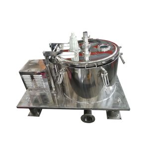 Top Discharge Basket Centrifuge Manual Centrifuge For Hemp / CBD Oil Extraction