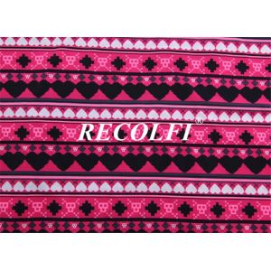 Geometry Pattern Absorbent Poly Yarn Recycled Plastic Activewear Digital