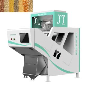 Cheap Photoelectric Cereal Grain Color Sorter Machine For Sorting Different Color Materials for sale