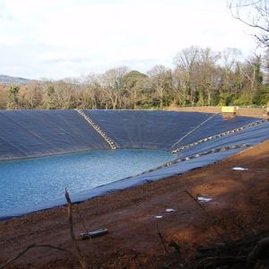 Oxygen Index≥30 Percent HDPE Geomembrane Black White Blue Green Grey Red Yellow