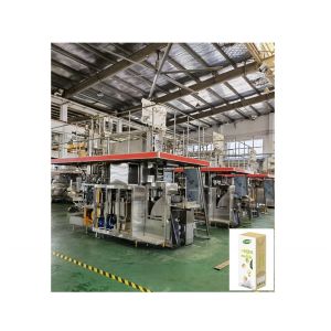 accuracy Full Automatic 6000 Carton/Hour Paperboard Packing Machine for Milk and