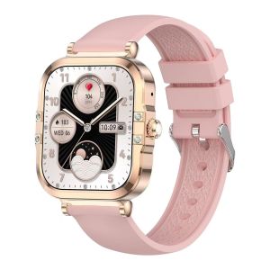 Wearable Stylish Smartwatch Square Shape Water Resistance Long Battery Life