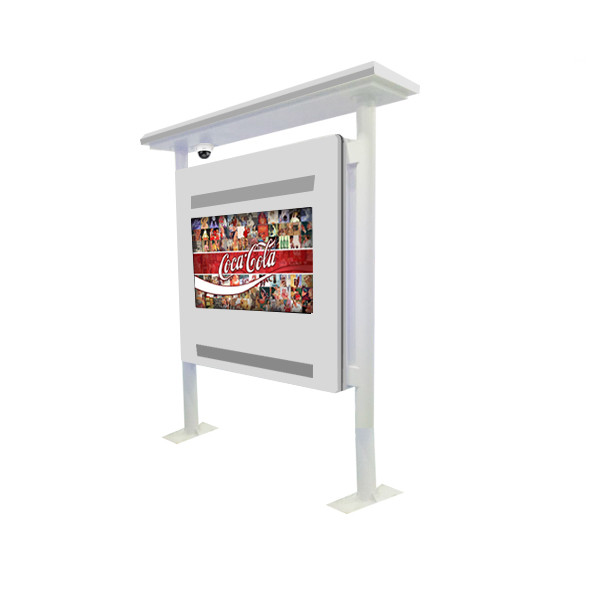 Fast Responsive Touch Screen Kiosk Stand , Remote Control Advertising Kiosks