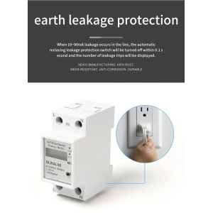 Glomarket Wifi Tuya/Smart Life App Remote Control Smart Circuit Protector Relay