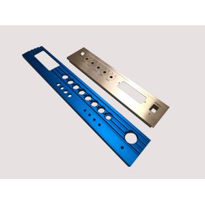 Custom Aluminum Front Audio Panel Precision Machine Products With CNC