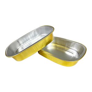 Aluminum Foil Food Container Wholesales Custom Container Tray Square Pans