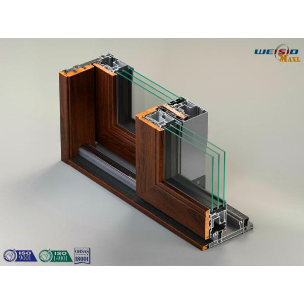 Quality T5 Temper Thermal Break Aluminium Extrusion Profiles Aluminum Window Frame wholesale