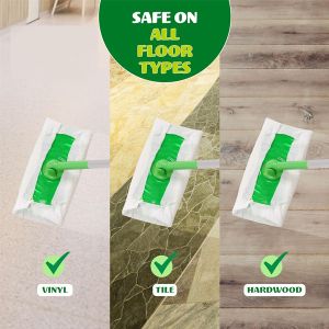 20pcs Fresh Scent Wet Floor Cloths Multi Surface Floor Cleaner Wipes Customizabl