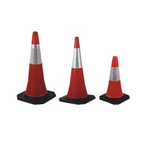 SH-X053 Highway Safety Traffic Cone with Warning Traffic Sign and 2.5kgs