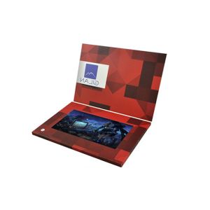 China 7 inch customized advertising LCD Video Mailer , video business brochure on sale