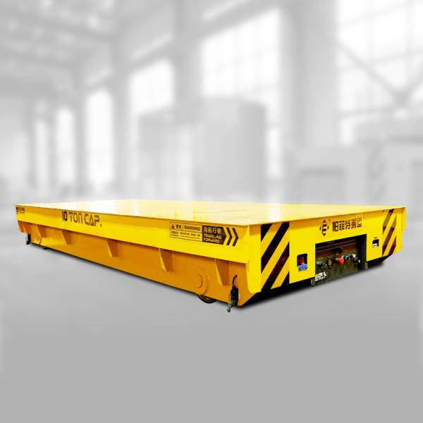 Quality 80ton Heavy Load Yellow Battery Powered Cart Bay To Bay Warehouse Automation wholesale