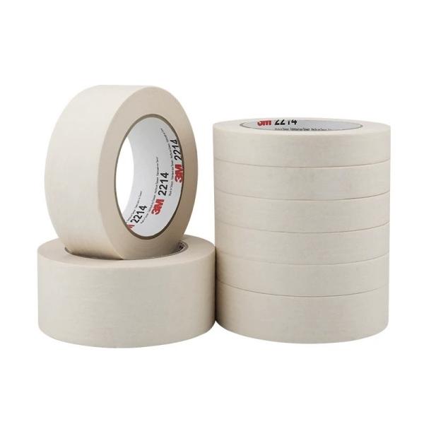 3M™2214 White Masking Tape Car Paint Masking Adhesive High Viscosity Hand Tear
