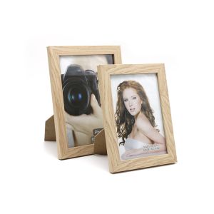 13 X 18 CM Decorative Wooden Picture Frames With Paper Wrap OEM / ODM
