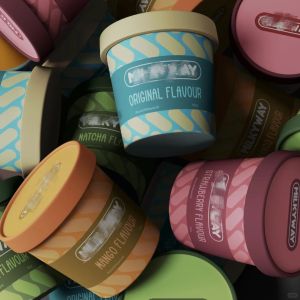High Quality Custom Design Food Grade 4Oz 6Oz Ice Cream Paper Cup with Cap