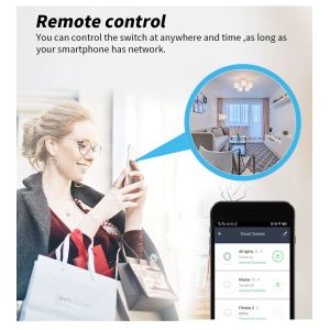 Eu Smart Plug Socket Wifi Outlet Tuya Alexa Voice Control Electrical Power